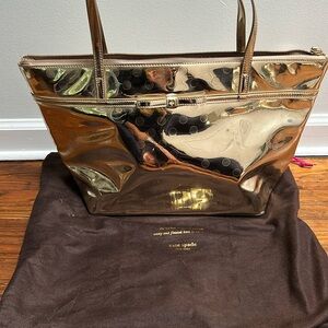 Kate Spade zippered tote bag